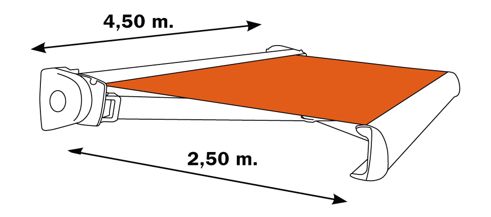 Dimensions Storbox 250